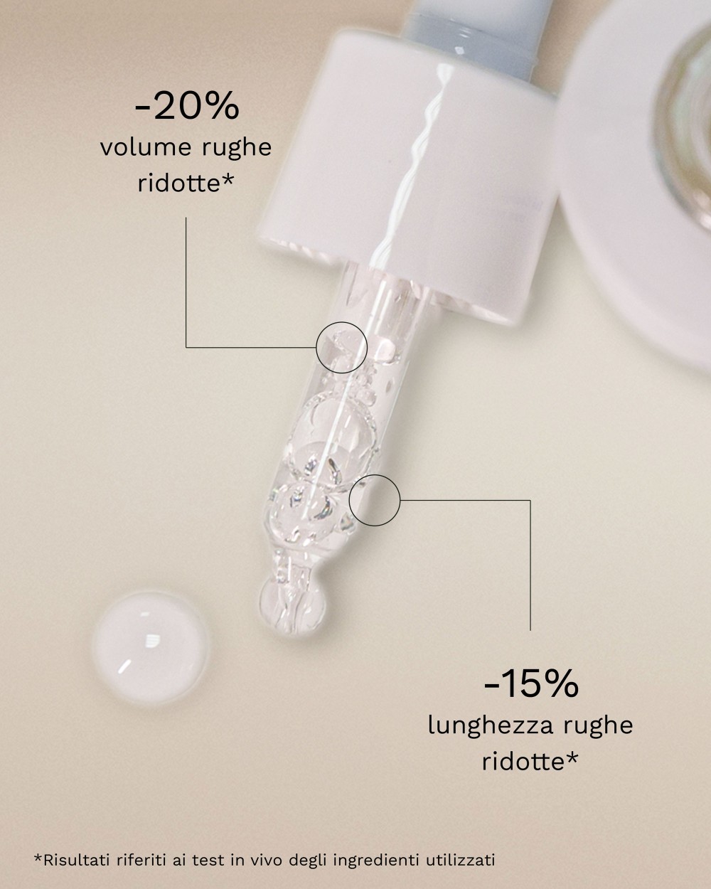 Attivo puro PEPTIDI ad azione levigante - 15ml