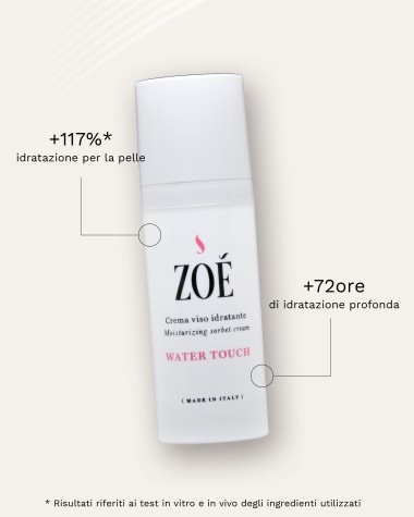 WATER TOUCH Crema viso idratante sorbetto per pelle disidratata* +117% idratazione - 50 ml