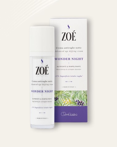 WONDER NIGHT Crema Rassodante viso Rimpolpante -27% Rughe - Zoé