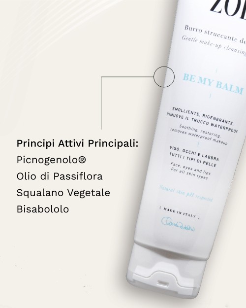 BE MY BALM Burro detergente viso naturale - delicato e nutriente - 150 ml