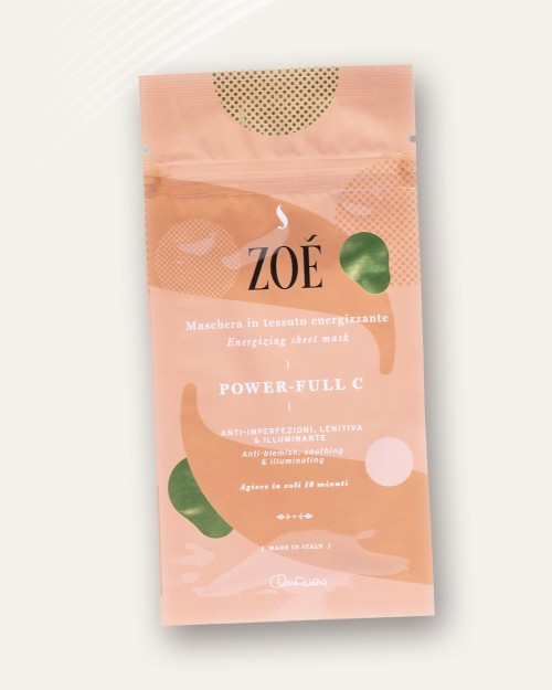 POWERFULL C Maschera in tessuto energizzante a base di Vitamina C - Agisce in soli 10 minuti