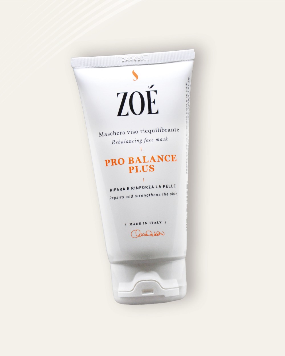 PROBALANCE PLUS Maschera riequilibrante e idratante con Niacinamide, Probiotici e Fermentato di Avena - 75 ml
