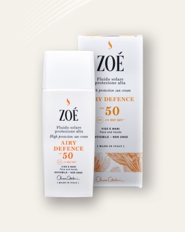 AIRY DEFENCE Crema solare viso antimacchia e antirughe spf 50 - 50 ml