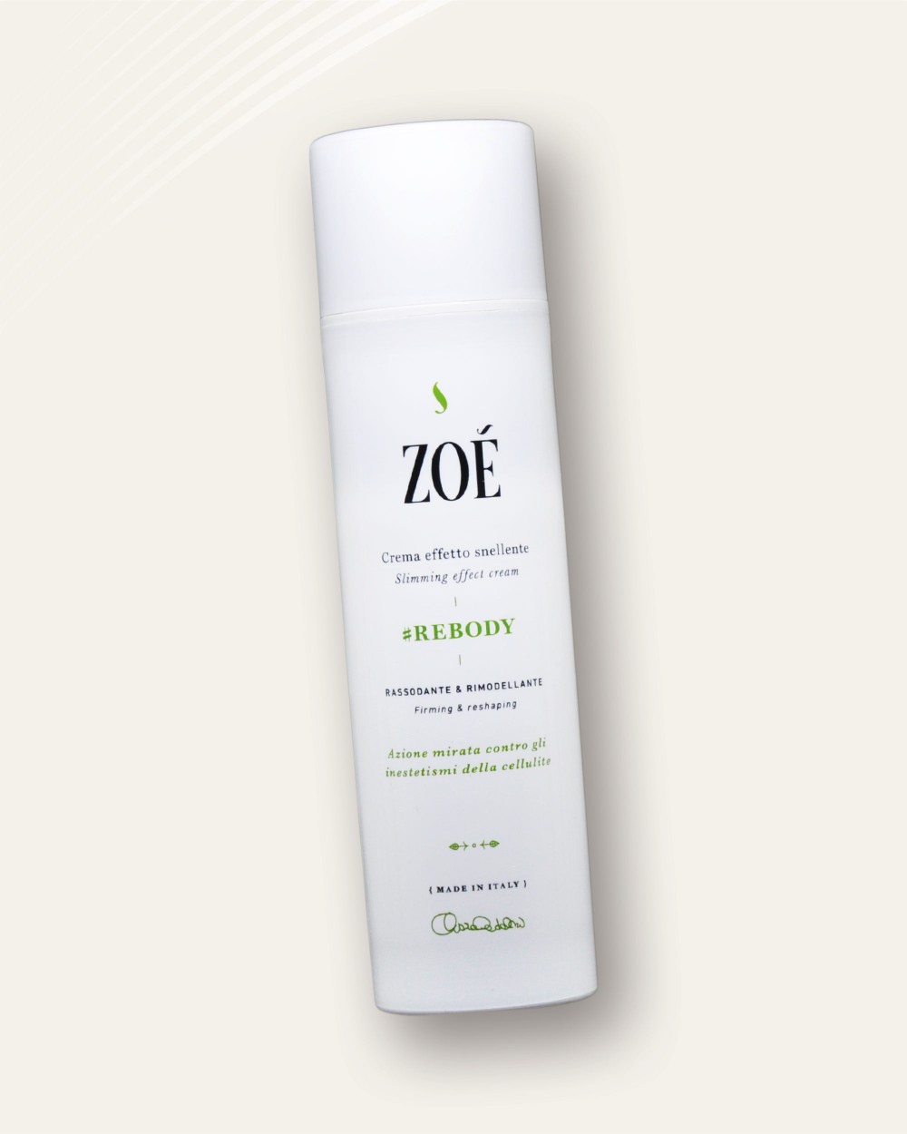 REBODY Crema corpo effetto snellente e rimodellante - 200ml