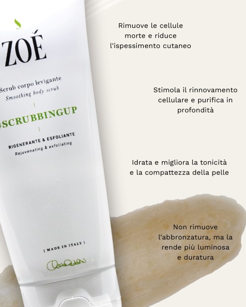 SCUBBINGUP Scrub corpo levigante e rigenerante - 200ml