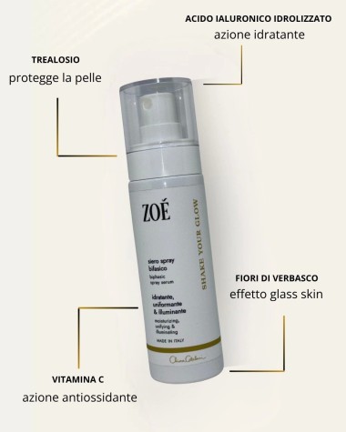 SHAKE YOUR GLOW - siero bifasico illuminante viso spray - 50 ml