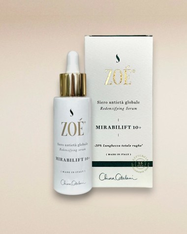 MIRABILIFT 10+ Siero antirughe efficace in 15 minuti con Picnogenolo® e Acido Ialuronico - 30 ml