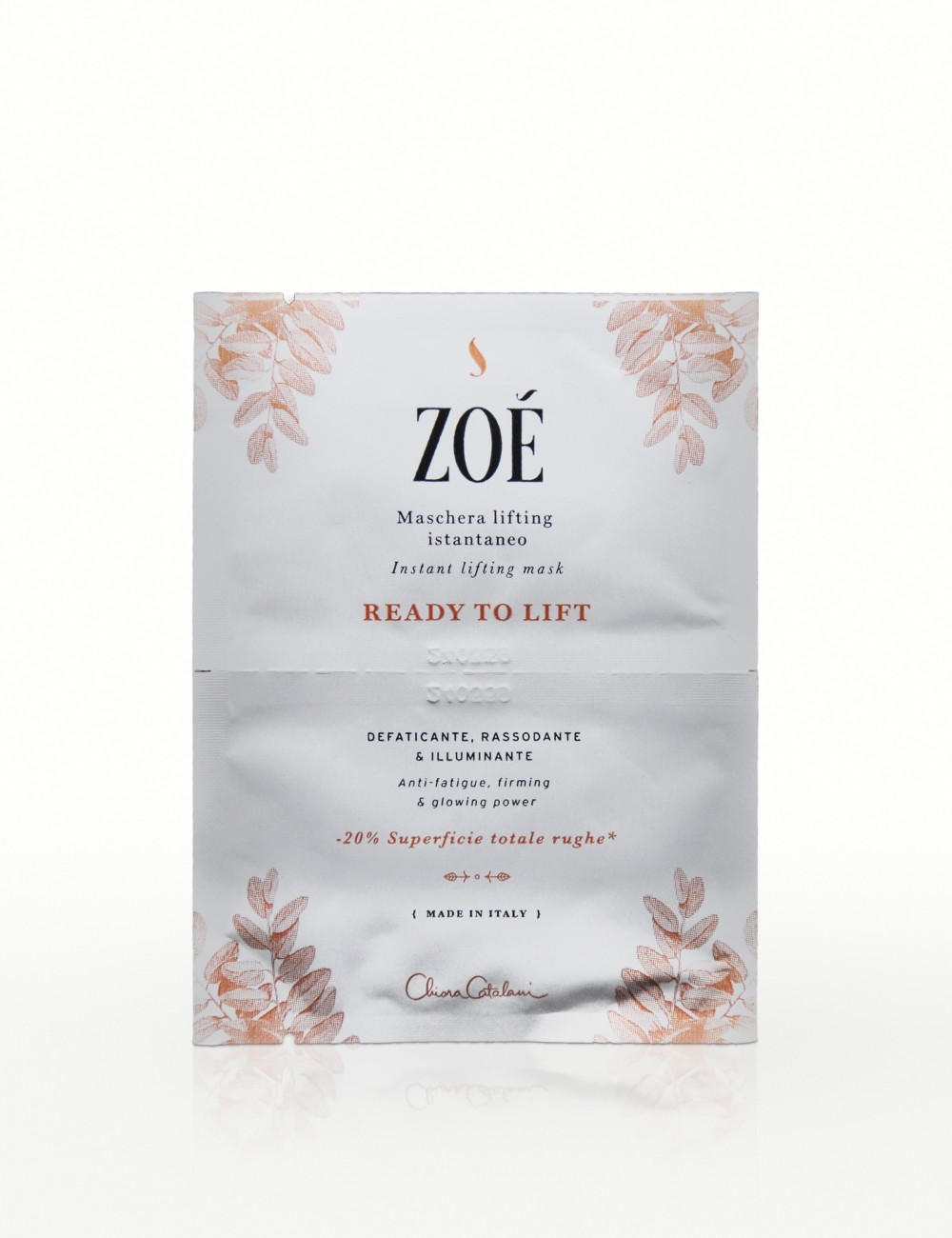 READY TO LIFT Maschera antirughe attivatrice di luminosità con Vitamina C e PeptidI - Effetto Lifting provato in 15 minuti
