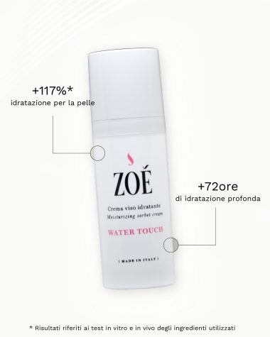 WATER TOUCH Crema viso idratante sorbetto per pelle disidratata* +117% idratazione - 50 ml