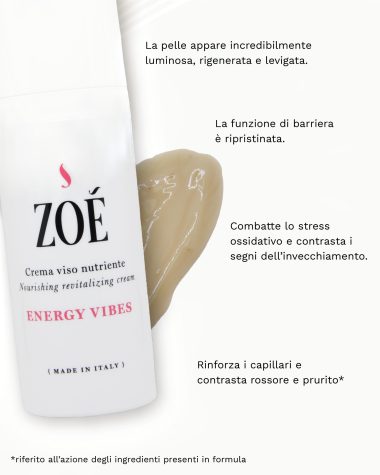 ENERGY VIBES Crema viso nutriente con Vitamina C & Picnogenolo® - 50 ml