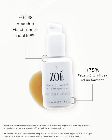 Siero antimacchia viso schiarente | Bright Hour Zoé