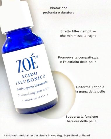 Attivo puro ACIDO IALURONICO idratante ed effetto lifting istantaneo - 15 ml