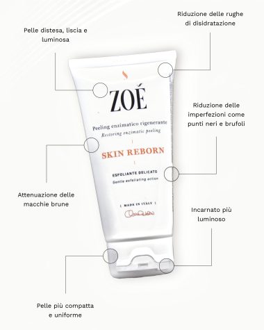 SKIN REBORN Maschera peeling enzimatica ad azione esfoliante - 75ml