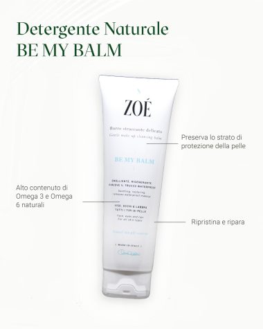 BE MY BALM Burro detergente viso naturale - delicato e nutriente - 150 ml