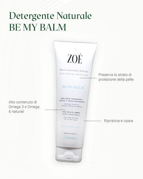 BE MY BALM Burro detergente viso naturale - delicato e nutriente - 150 ml